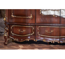 Шкаф 5-х дверный Элиза Люкс (орех)