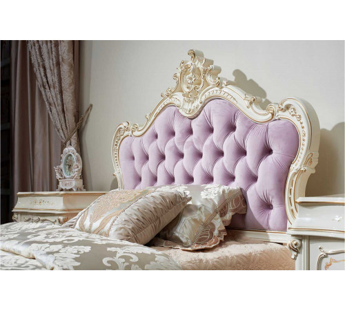 Кровать Шанель (крем) 1200х2000