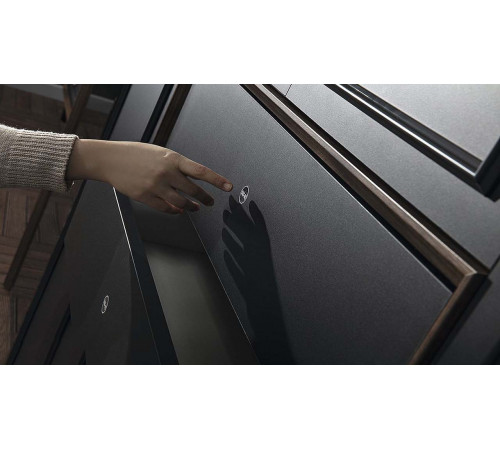 Шестистворчатый распашной шкаф для одежды и белья с зеркалом в спальню Алегро ALEG-34