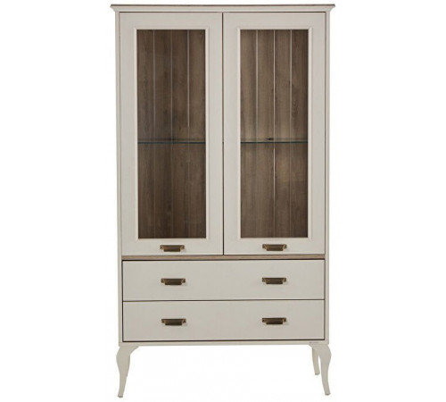 Двустворчатый шкаф витрина для посуды Andera (Андера) andr-13