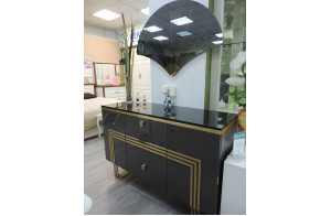 Распродажа с экспозиции Стол туалетный Карлино с зеркалом  (Carlino) CARL-23/11