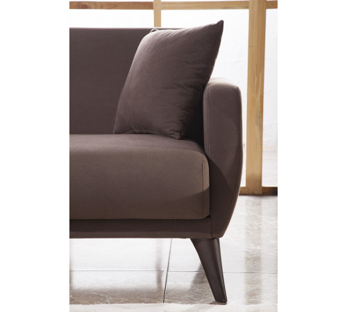 Трехместный Диван-кровать Flexy Флекси (коричневый)