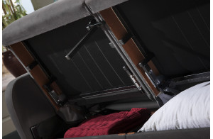 Трехместный Диван-кровать Flexy Флекси (темно-серый)