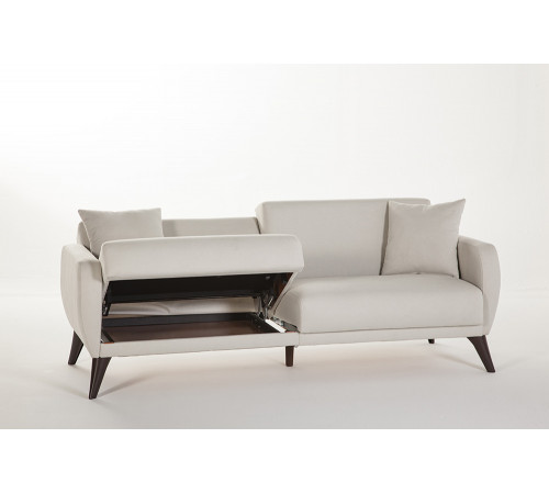 Трехместный Диван-кровать Flexy Флекси (крем)