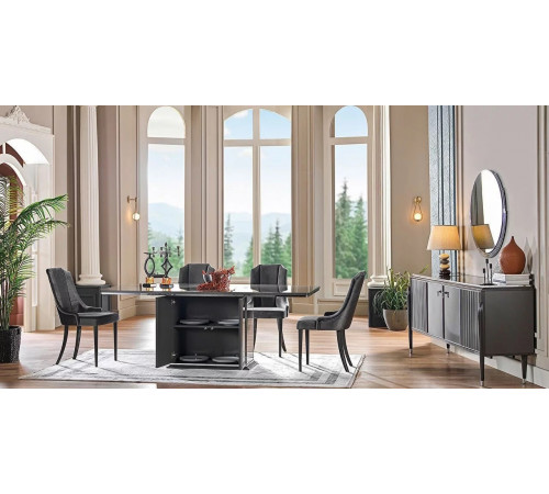 Обеденный стол с тумбой Gravita (Гравита) GRAV-14T