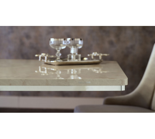 Обеденный стол раздвижной Gravita (Гравита) GRAV-14 слоновая кость