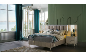 Кровать Gravita (Гравита) GRAV-26 слоновая кость