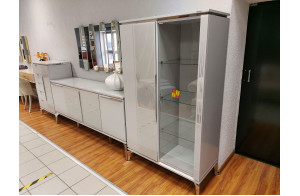 Двухдверная витрина для посуды Лоретто (Loretto) LORET-13