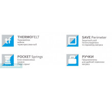 Матрас серии Soft Selection V-Guard 7 с независимым пружинным блоком Pocket Springs от Беллона