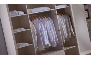 Четырехстворчатый шкаф Мира MIRA-20 белый