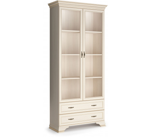 Витрина Сиена 2-х дверная (Бодега Белый)