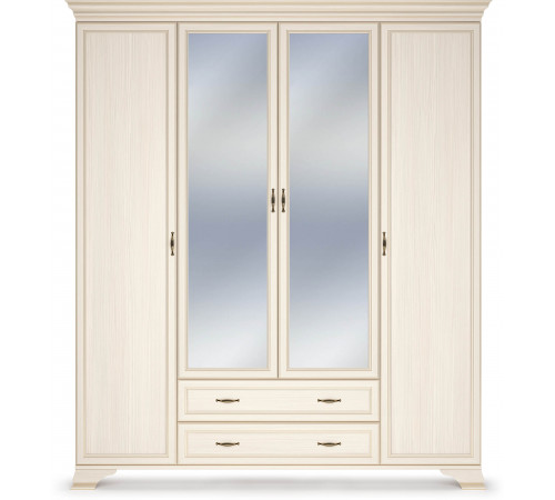 Шкаф Сиена 4-х дверных (Бодега Белый)