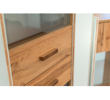 Шкаф для одежды трехстворчатый Сканди МН-036-33