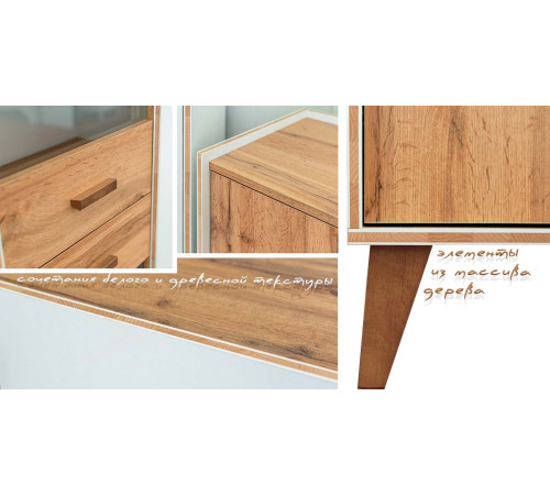 Односпальная кровать 90x200 Сканди МН-036-21 графит