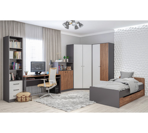 Угловой шкаф Мальма МН-135-41