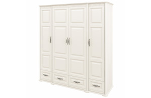 Шкаф четырехстворчатый Марсель (крем) МН-126-04(1)