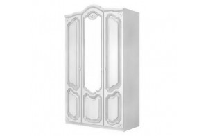 Трехстворчатый шкаф Орхидея СП-002-13 (белый)