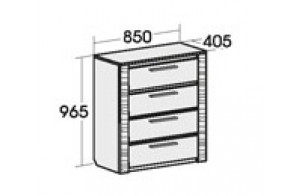 Комод для спальни Элана 850