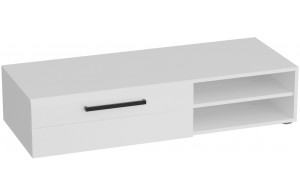 Низкая тумба под телевизор Кёльн-1220 Белый Аляска