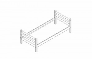 Пакет №1 Основание для кровати Соня
