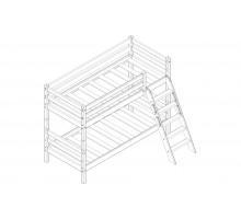 Детская кровать-чердак Соня Вариант-12