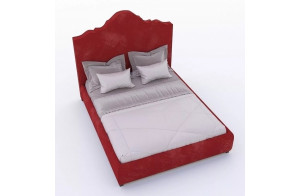 Двуспальная кровать Делис MUR-IK-DELIS с мягкой спинкой