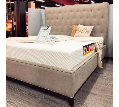 Односпальная кровать Амаль MUR-IK-AMAL с мягкой спинкой