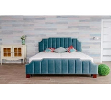 Односпальная кровать Форсайт MUR-IK-FORS с мягкой спинкой