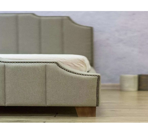 Односпальная кровать Форсайт MUR-IK-FORS с мягкой спинкой