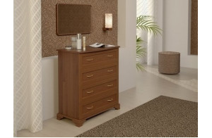 Комод Лира MUR-105-06/4 с четырьмя ящиками