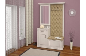 Прихожая Милан MUR-110p-03 с зеркалом и тумбой