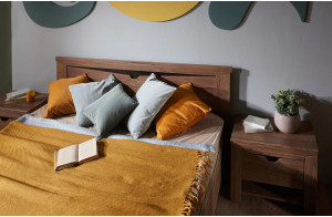 Двуспальная кровать Г-6 NEW (ДГТ) Гарда