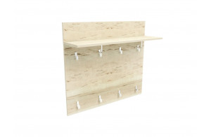 Настенная вешалка для одежды ПМ-10 Мале с полкой