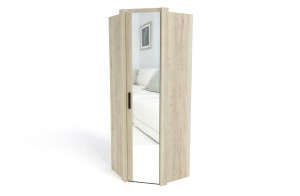 Угловой шкаф для одежды СМ-14 Мале с зеркалом