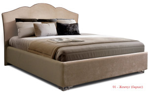 Двуспальная кровать с подъемным механизмом Lotos