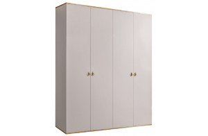 Четырехстворчатый шкаф для одежды Rimini РМШ2/4 (слоновая кость)