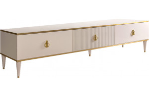 Тумба под телевизор 3D ящик Rimini Solo РМТ-4 (s) (слоновая кость)