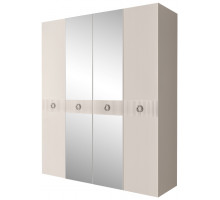 Четырехстворчатый шкаф для одежды с зеркалом Богемия Филлини (Bogemia-Fillini) БМШ1/4 (Fi)