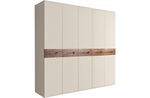 Пятистворчатый шкаф для одежды Богемия Вуд (Bogemia Wood) БМШ2/5 (Wo)