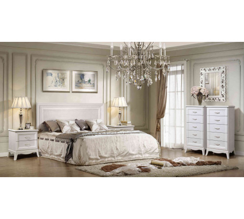 Спальня Амели 3 (выбеленный дуб)