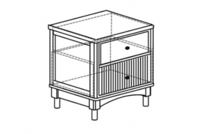Прикроватная тумба Мартина 826