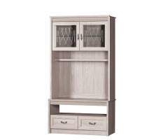 Шкаф витрина комбинированный Лючия 187 светлый